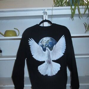 Obey Black Dove Crewneck